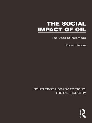 cover image of The Social Impact of Oil
